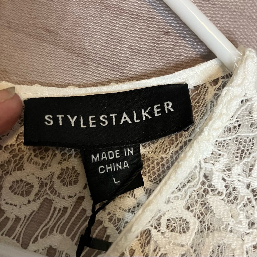 STYLE Stalker Elliot Bodycon Lace Midi Dress - Picture 12 of 14